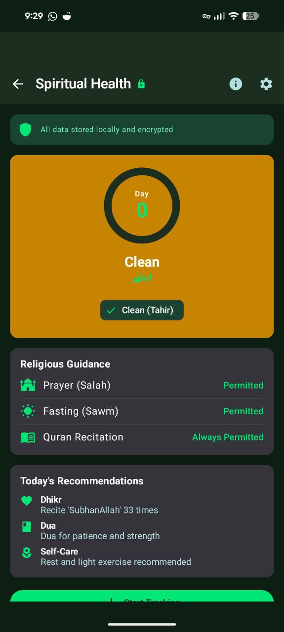 Private Wellness Tracking